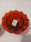 Fenton Red Christmas Tree Pines Fairy Lamp Lamp With Beautiful Details And Color — photo 7