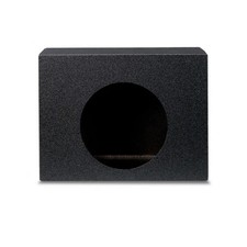 Universal Regular Standard Truck Cab Single 12 Sub Box Enclosure - Rhino Coated