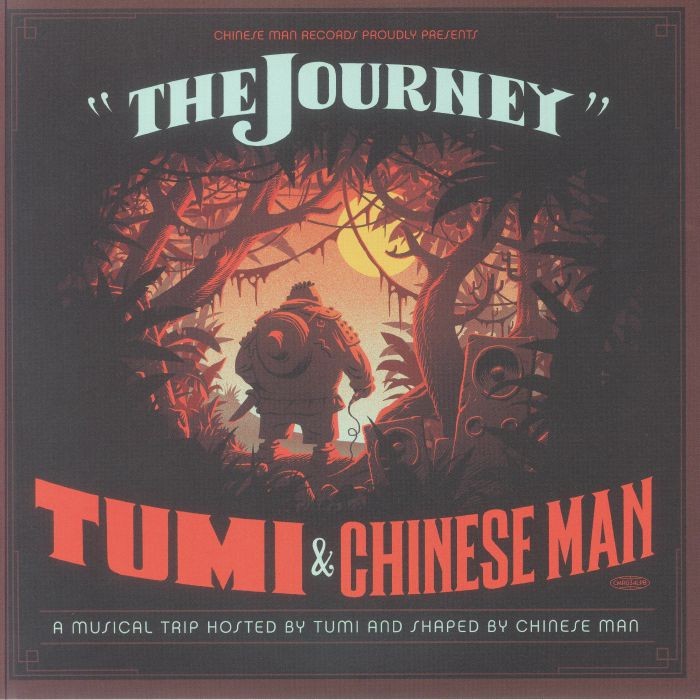 TUMI/CHINESE MAN - The Journey - Vinyl (gatefold transparent blue vinyl 2xLP)
