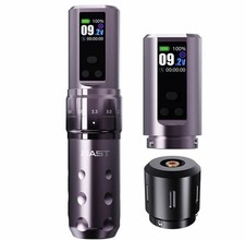 Wireless Mast Fold 2 Pro Tattoo Pen Machine 2.4-4.2MM Strokes Length - Purple