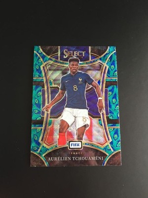 2023-24 Panini Select FIFA Aurelien Tchouameni Peacock SSP France Real Madrid