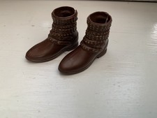CREATABLE WORLD FIT SINDY 1:6 BROWN SLOUCH BOOTS 