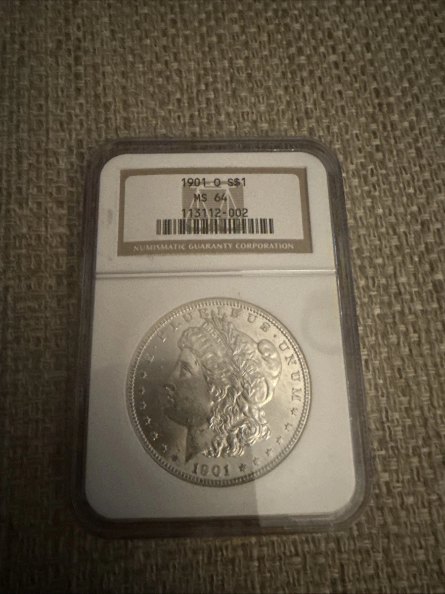 1901 Year Grade MS 64 Morgan US Dollars (1878-1921) for sale | eBay