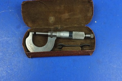 Gute gebrauchte Moore & Wright Nr. 9615B 0 - 1'' Außenmessschraube