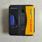 VTG Sony Walkman WM-FS393 Yellow Portable Compact Cassette Player - For Parts