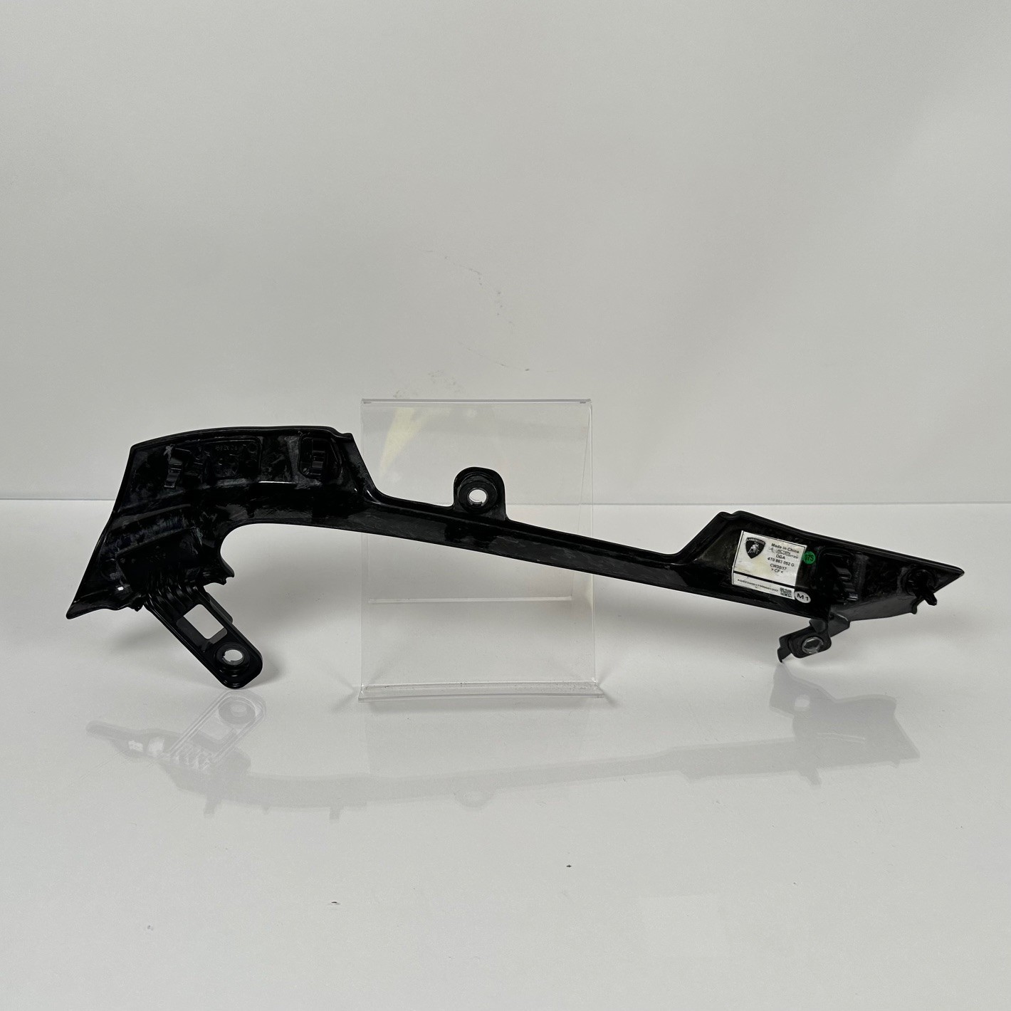 OEM Genuine Lamborghini 4T0863052G Carbon Side Panel Trim for Center Console