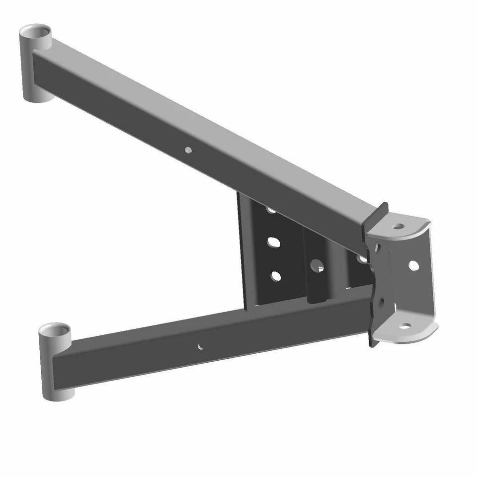 Brazo de control Polaris de soldadura, trasero, superior, negro mate, pieza original OEM 1018184-458 Foto 2 de 3