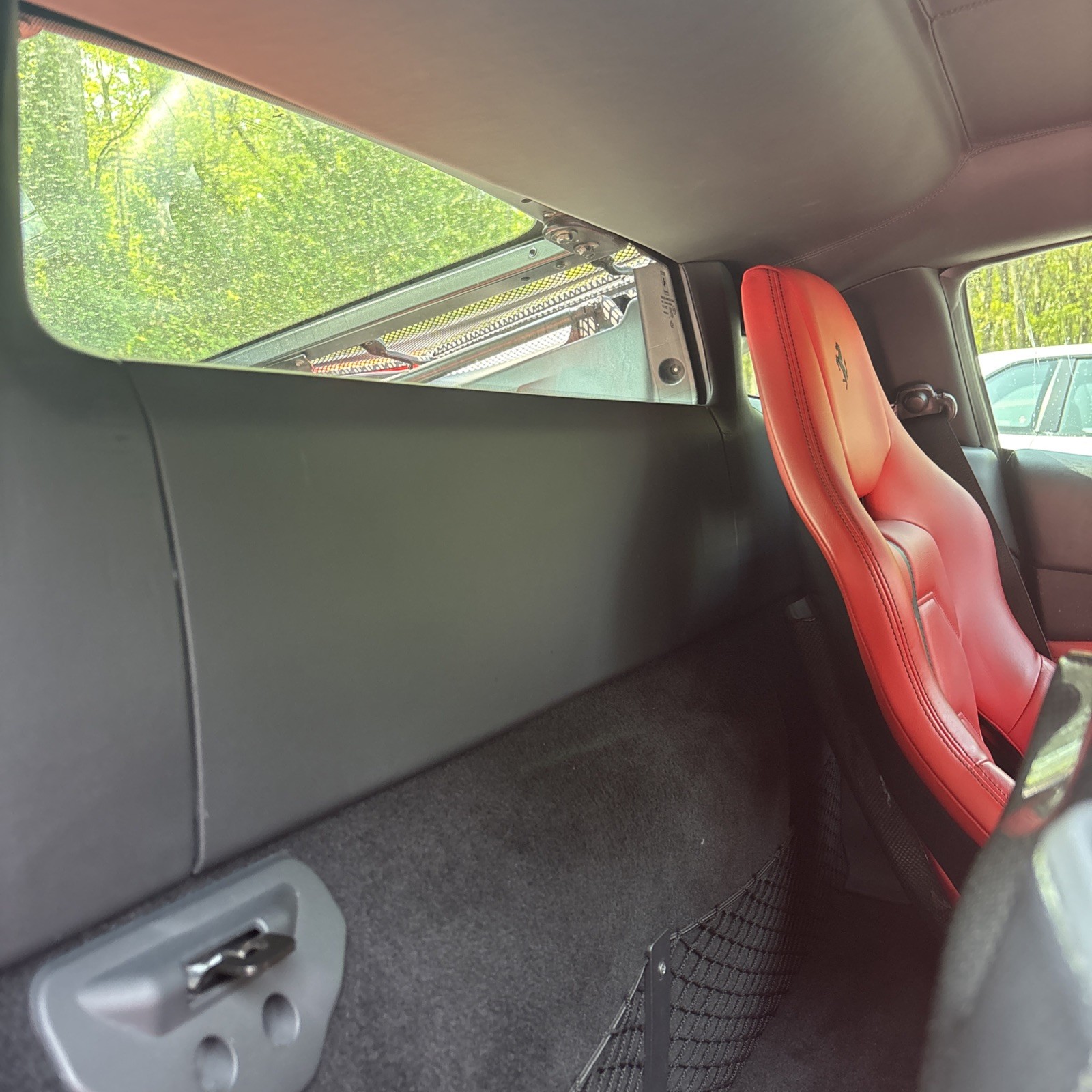 Ferrari 488 GTB Interior Rear Screen Center Panel Crossmember – OEM – Used
