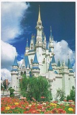 Postcard Cinderella Castle Walt Disney World Florida