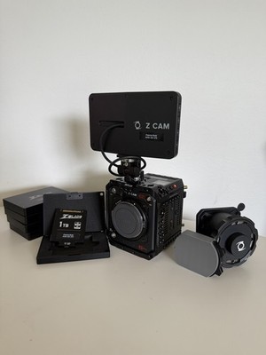 Z Cam E2F6-Pro Full Frame 6K Cinema Camera with 5  Touch Screen