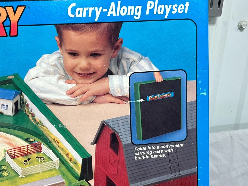 Farm Country CARRY ALONG PLAYSET Building Set Unopened 1:64 ERTL NIB - Image 4 of 4