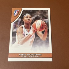 2010 Rittenhouse WNBA Angel McCoughtry Iziane Castro Marques Atlanta Dream #1