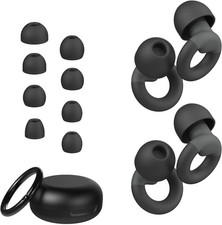 Ear Plugs for Sleeping 2Pairs of Reusable Earplugs for Noise Reduction 25dB-30dB