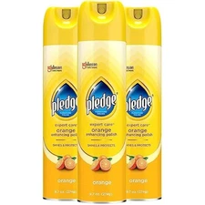 Enhancing polish, wood & furniture spray, orange scent, 9.7oz (pack of