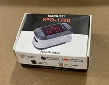 KONQUEST Fingertip Pulse Blood Oxygen Level Monitor Pulse Oximeter with Battery