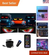 Multifunctional Bright 2PCS Devil Eyes for Cars Windshield - 19in x 5in  Upg...