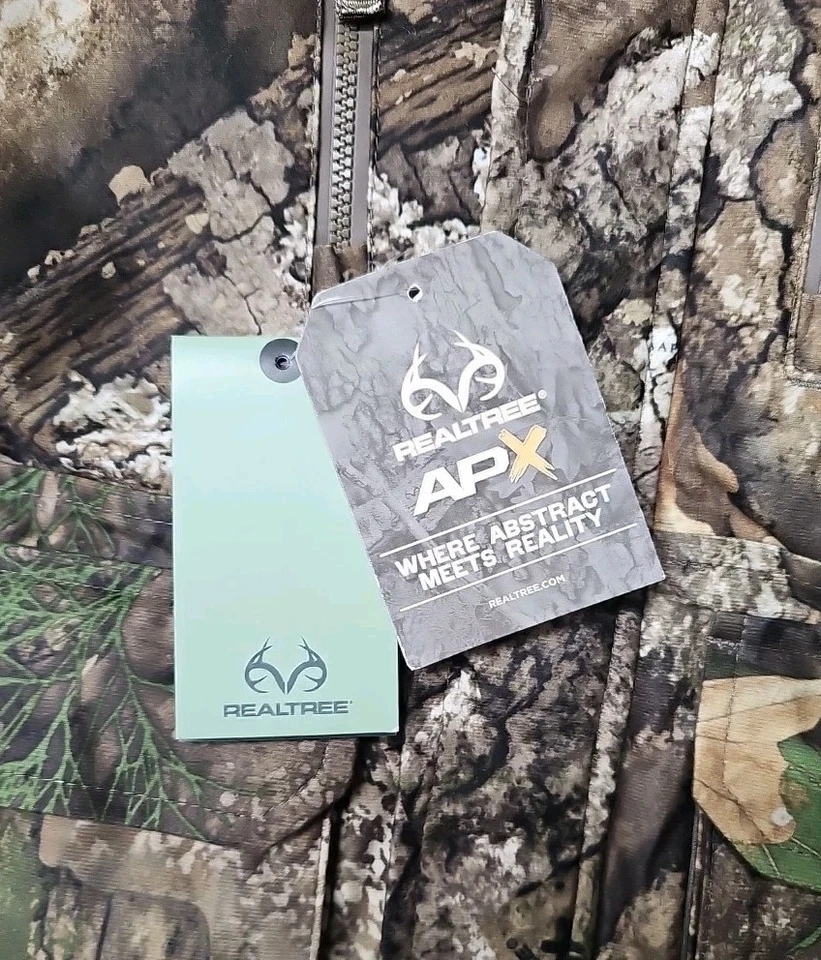 Realtree Youth Waterproof APX Camo Insulated Hunting Parka Coat Youth XS NWT - Image 3 of 4
