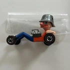 Vintage 1971 Hot Wheels Redline Red Catchup NO GOGGLES