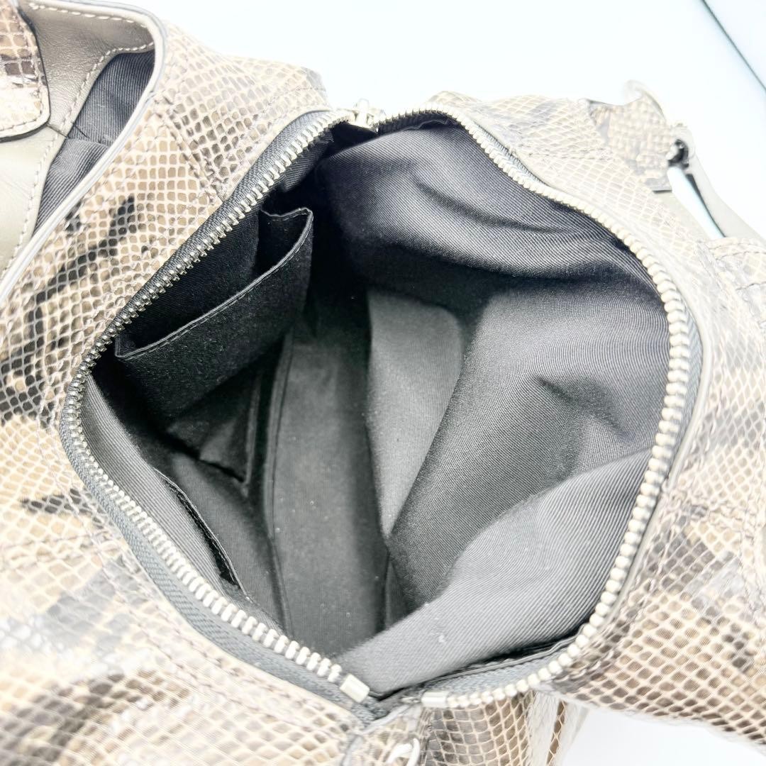 Coach Python Pattern PVC Tote Bag, Shoulder Bag, … - image 13