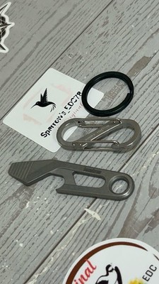 Kershaw Recap Gray Bottle Opener Multi Tool Lightweight Stainless Steel Keychain