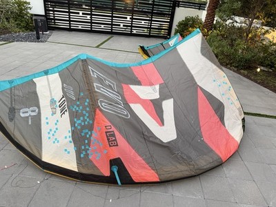 Duotone Evo D Lab D/LAB 8m Kitesurfing Kite Kiteboarding Kite with Bag