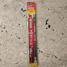 Lot 2 Diablo 9 in. 6/9 TPI AMPED Demo Demon Carbide Teeth Reciprocating Saw  2Pk