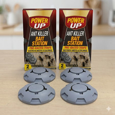 Acense Ant Killer Bait Station Nest Trap Stop Ants Colony Pre-baited x 4 packs