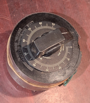 Vintage Powerstat Type 10 Variable Auto Tansformer
