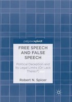 Free Speech And False Speech Robert N. Spicer