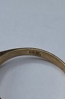 14k Gold & Sapphire Two-Tone Size 5 1/2 2.1 g Ring — photo 6
