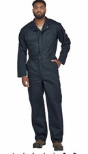 Bulwark FR mens Flame Resistant 9 Oz Twill Cotton Classic Coverall. 56-LN