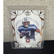 Leaf Trinity Pristine Auction 2024 Eddie George Football Trading Card #34