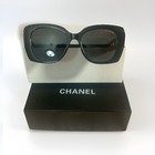 Designer Chanel Sunglasses Women's Black & Gold Cc Logo New