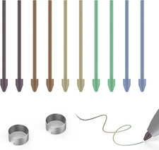 Colored Plastic/Metal Tips Replacement for Samsung Galaxy Tab S10/S9/S8/S7/S6 Se