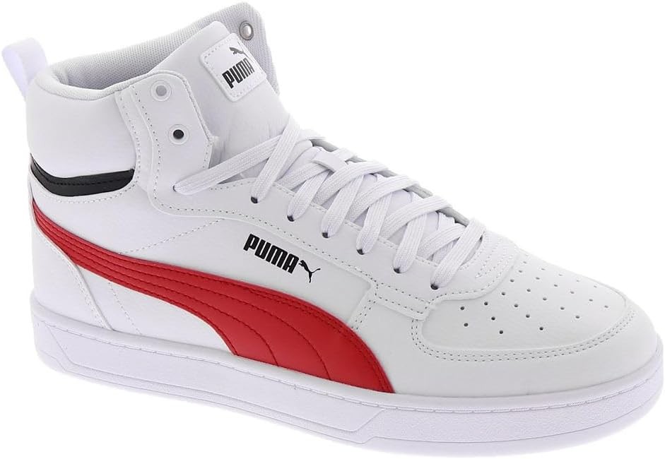 Men's Puma Caven 2.0 Mid Puma White/Red-Black (392291 06)