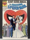 AMAZING SPIDER-MAN ANNUAL 21 VF/NM COMICS 1987 JOHN ROMITA Friends Family Cover