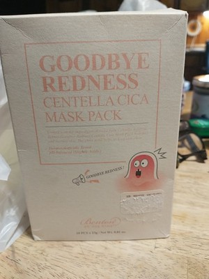 Goodbye Redness Benton Centella Cica Beauty Mask Pack 10 Packs