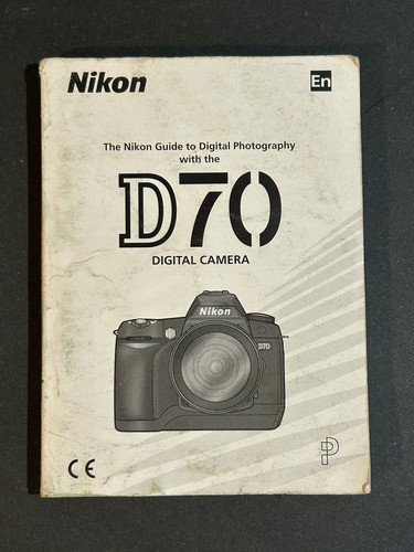 Nikon D70 User Manual Guide Instruction Operator Manual
