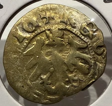 1386 - 1434 1/2 Groschen Poland Medieval Silver Hammered Coin
