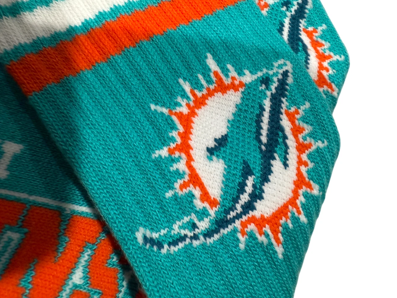 Miami Dolphins Men's Crew Socks