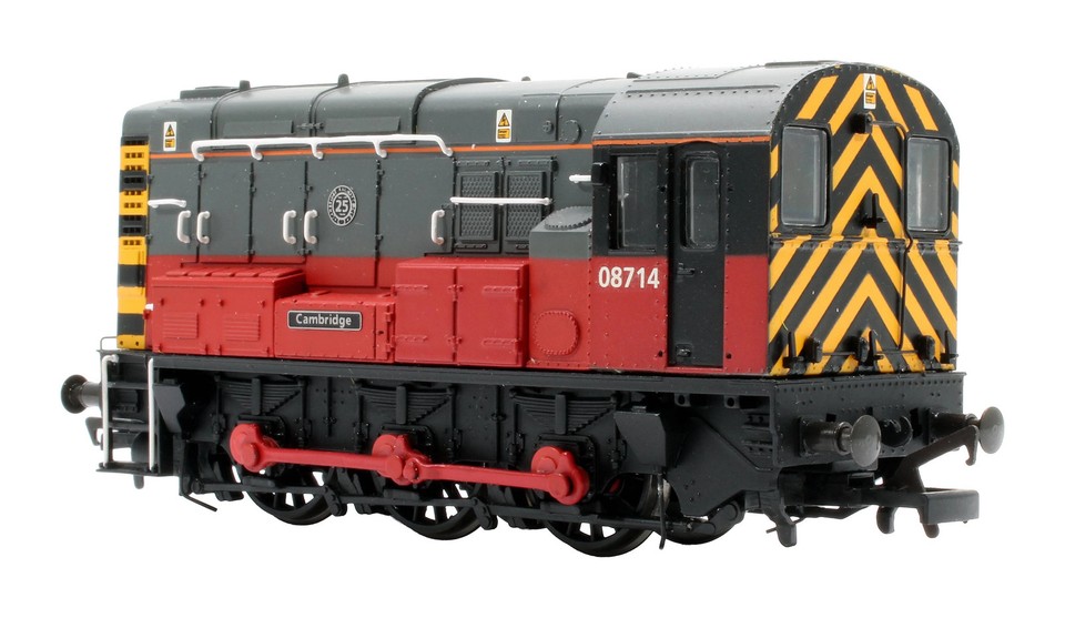 Bachmann OO 32-100Z RES Class 08 714 'Cambridge' Diesel Shunter *DCC ...