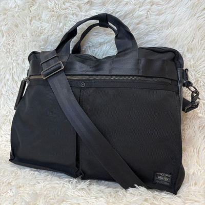 #ad PORTER YOSHIDA HEAT Shoulder Bag Black Japan Authentic $150.00