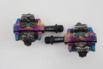 Xpedo CRX Clipless Pedals for Cyclocross, Gravel, Mountain Bike - Oil Slick