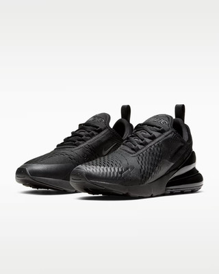 Nike Air Max 270 Triple Black AH8050-005 Men's Shoes NEW