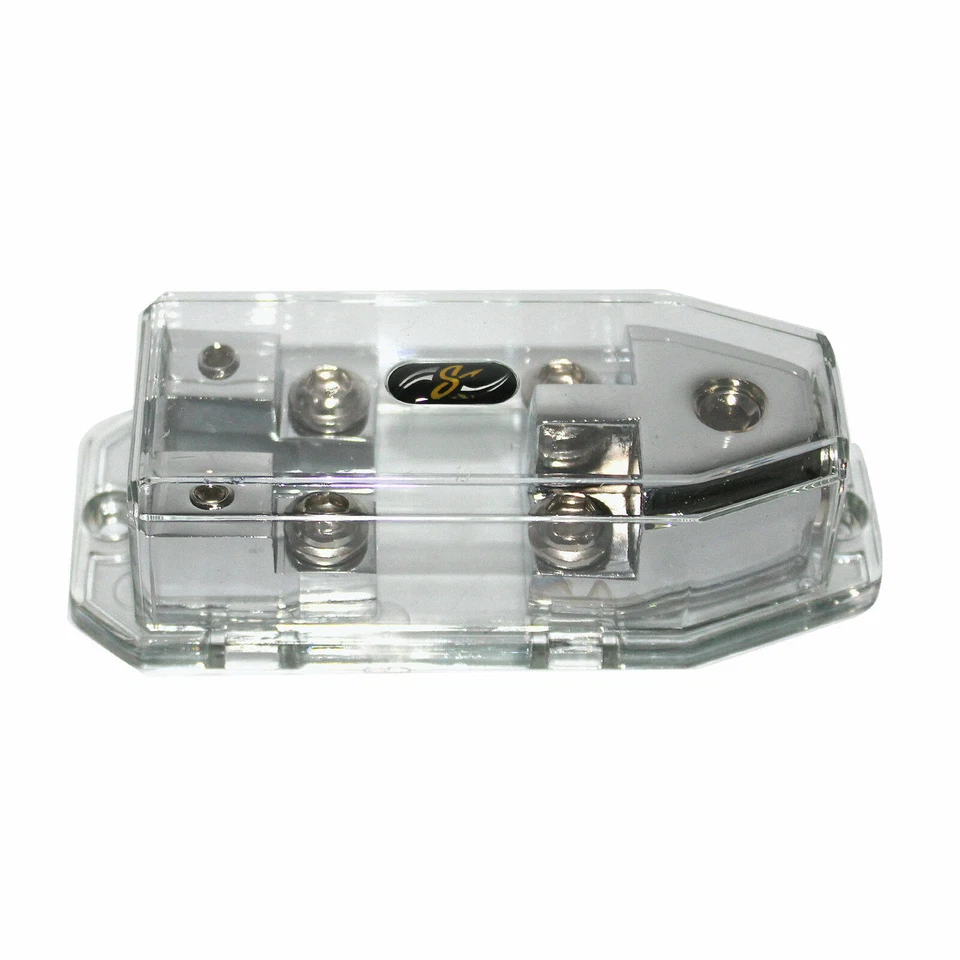 Stinger SHD820 Midi Fused Distribution Block 1/0 4 Gauge In 2) 4 8 AWG Outputs - Image 3 of 4