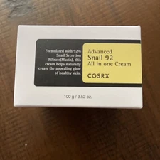 COSRX Advanced Snail 92 All in one cream 100ml 100% Athenic- Expiration 5-3-26