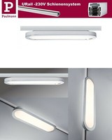 Paulmann Urail Led Einzel Panel Loop 480Lm 7W 2700K 230V Weiß/Chrom