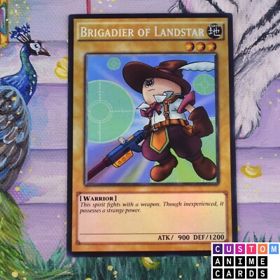 Brigadier of Landstar ANIME EFFECT HOLO card