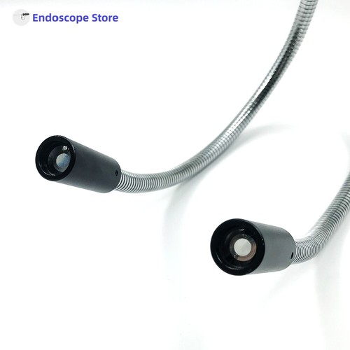 Accesorio de fibra óptica de cuello de cisne doble único para iluminadores de microscopio Φ8 mm - Imagen 7 de 14