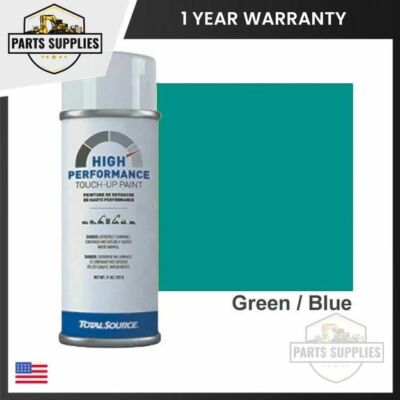 Green Blue Spray paint for Komatsu Forklift High Performance Touch Up